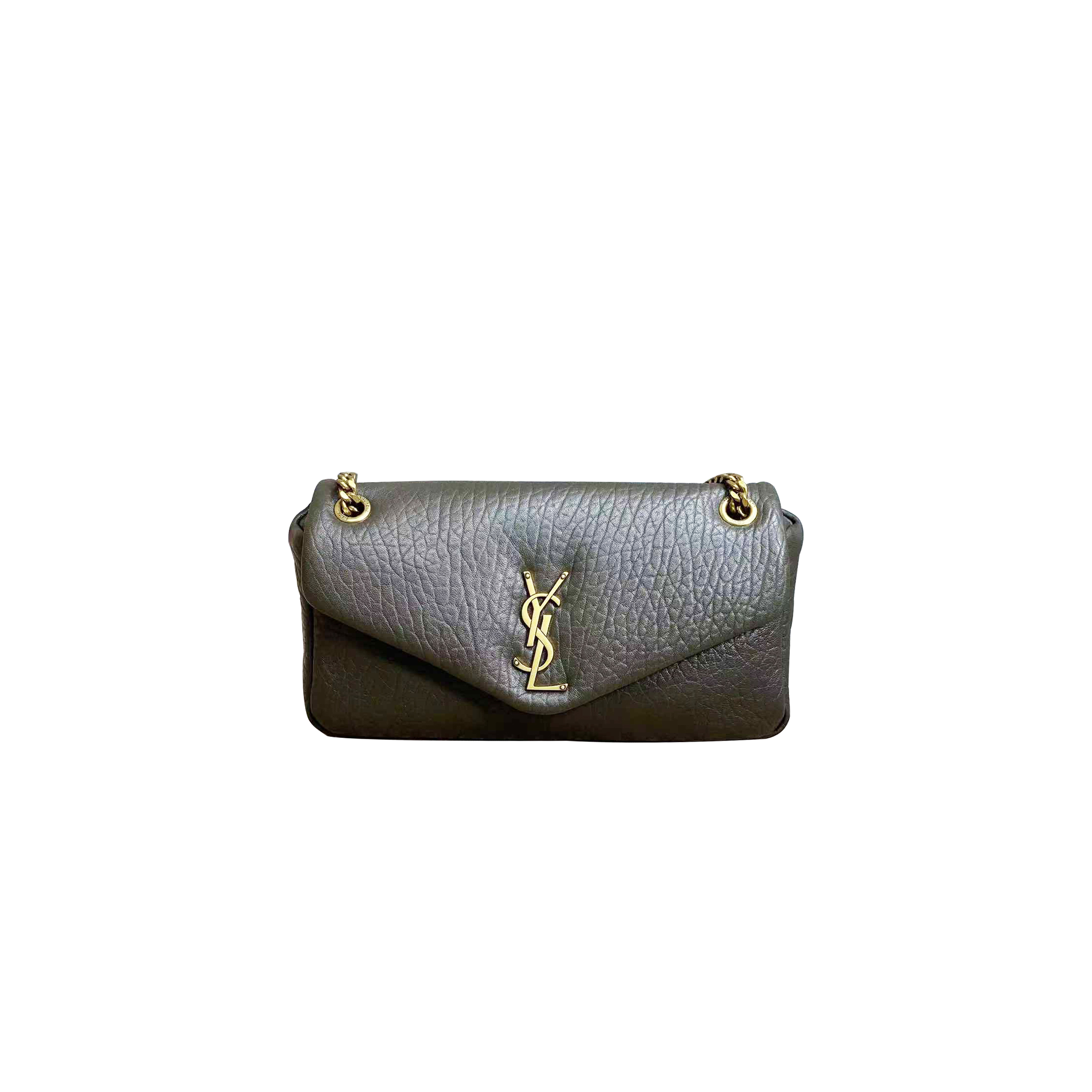 YSL CALYPSO SMALL IN GRAINED LAMBSKIN 734153AACYT1102 (26*14*7cm)